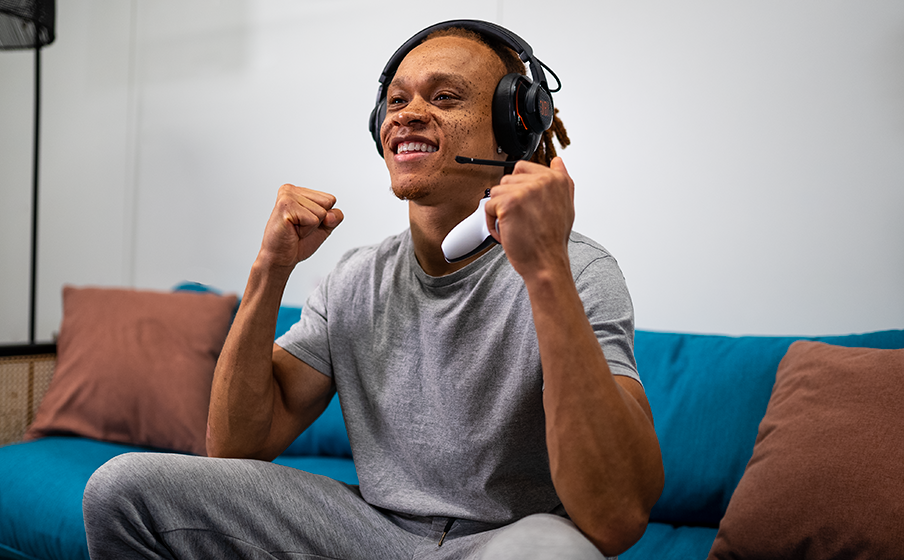 JBL Quantum 910 Wireless Få den professionelle fordel med forbedret hoved-tracking i JBL QuantumSPHERE 360™ på din PC - Image