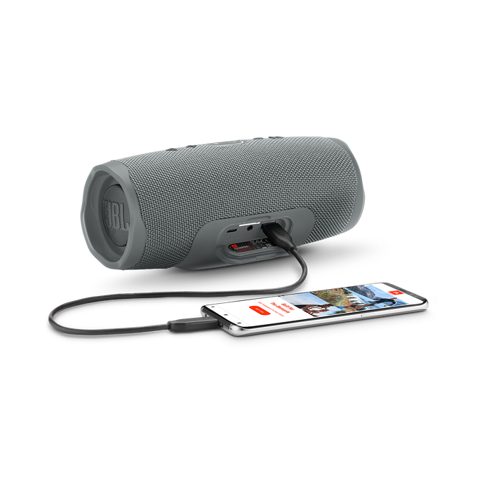 JBL Charge 4 - Grey - Portable Bluetooth speaker - Detailshot 4 image number null