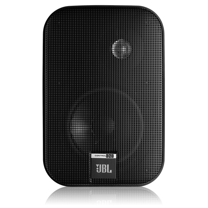 Control One - Black - 2-Way, 100mm (4") Bookshelf Speaker - Front image number null