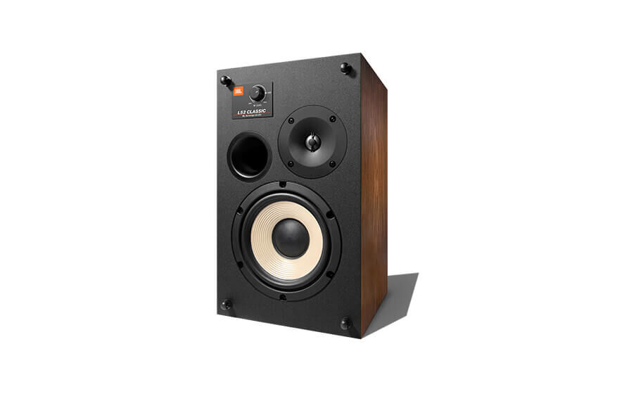 L52 Classic 5.25-inch (130mm) cast-frame, white pure pulp cone woofer in bass-reflex design with front-firing tuned port. - Image