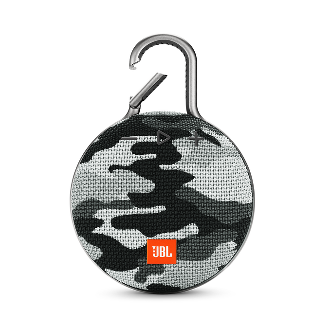 JBL Clip 3 - Black/White Camouflage - Portable Bluetooth® speaker - Hero image number null