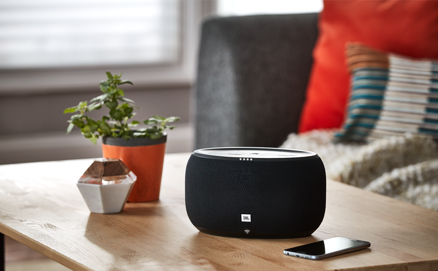 JBL Link 300 Nem opsætning med Google Home-appen på iOS og Android (nem at klargøre og anvende) - Image