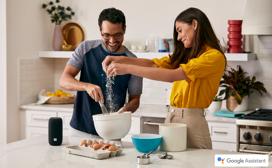 JBL Link Portable Håndfri hjælp fra Google Assistent - Image