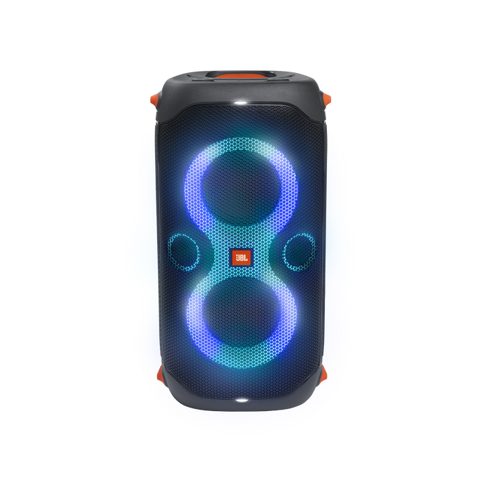 Partybox 110 | Bærbar festhøjttaler med kraftfuld lyd på 160 W, indbygget lys stænksikkert