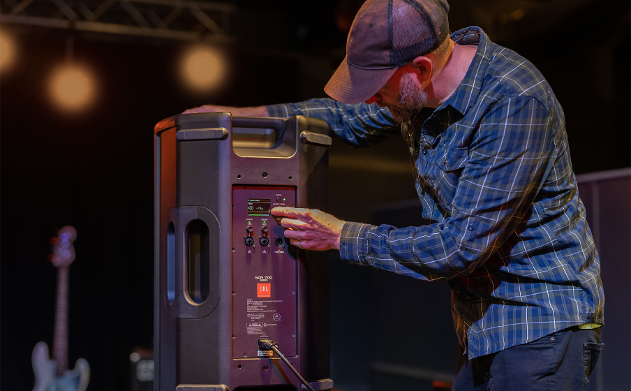 JBL EON710 Indbygget digital mixer med 3 kanaler - Image