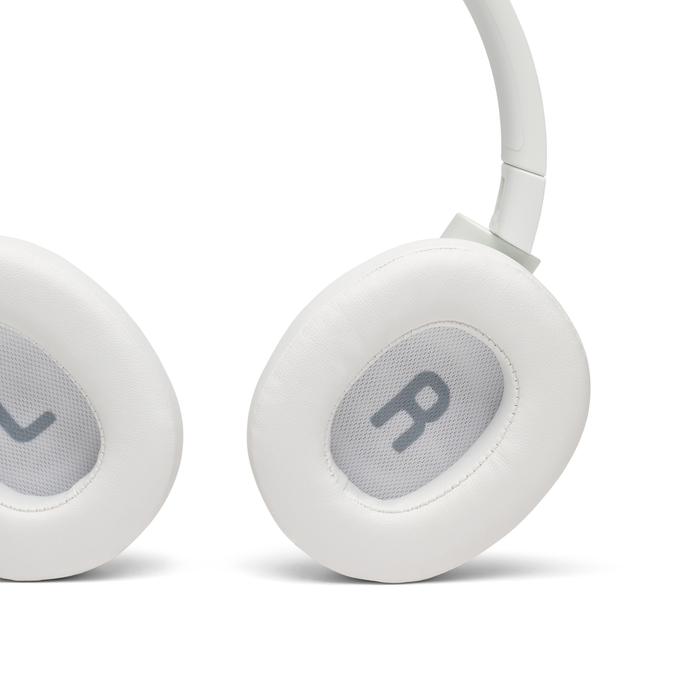JBL Tune 750BTNC - White - Wireless Over-Ear ANC Headphones - Detailshot 4 image number null