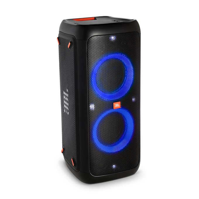 JBL PartyBox 300 - Black - Battery-powered portable Bluetooth party speaker with light effects - Hero image number null