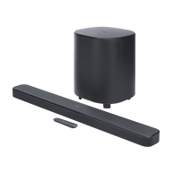 JBL Bar 500MK2 - Black - 5.1 channel soundbar system with Dolby Atmos® - Hero