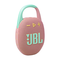 JBL Clip 5 - Pink - Ultra-portable waterproof speaker - Hero