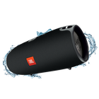 JBL Xtreme - Black - Splashproof portable speaker with ultra-powerful performance - Hero