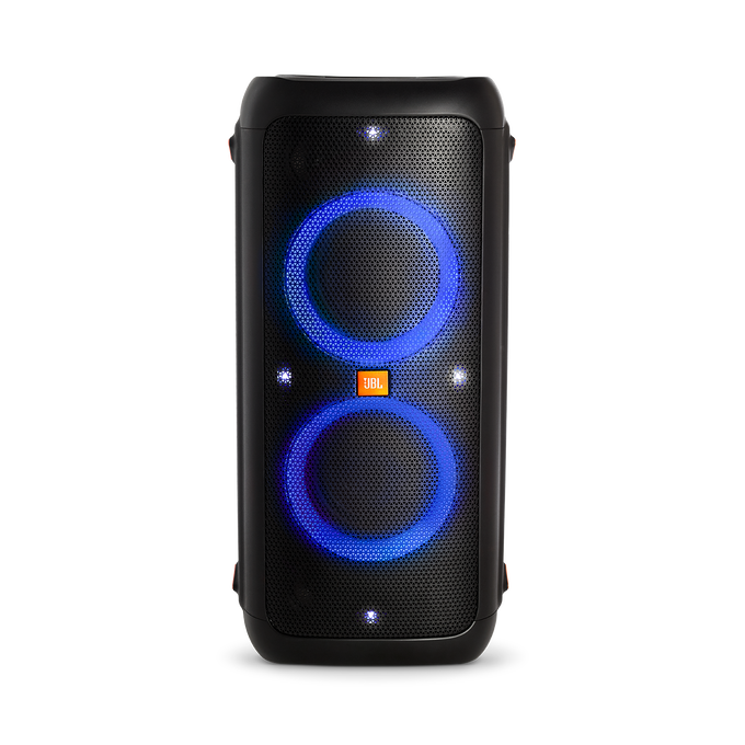 JBL PartyBox 300 - Black - Battery-powered portable Bluetooth party speaker with light effects - Detailshot 1 image number null
