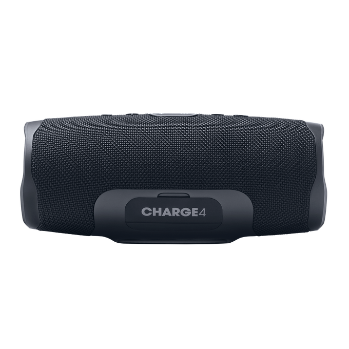 JBL Charge 4 - Black - Portable Bluetooth speaker - Back image number null