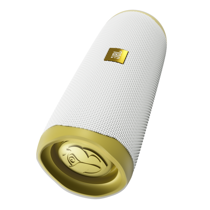 JBL Flip 5 Tomorrowland Edition - Gold/White - Portable Waterproof Speaker - Hero image number null