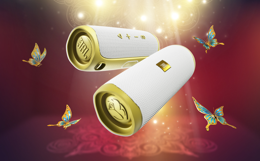 JBL Flip 5 Tomorrowland Edition Lyder bedre end nogensinde - Image
