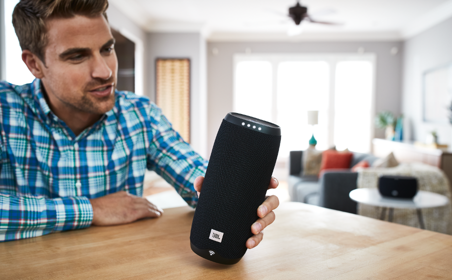 JBL Link 20 Nem opsætning med Google Home-appen på iOS og Android (nem at klargøre og anvende) - Image