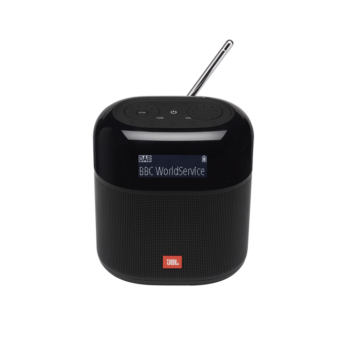 JBL Tuner XL - Black - Portable powerful DAB/DAB+/FM radio with Bluetooth - Front image number null