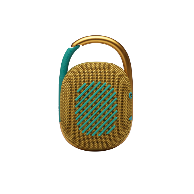 JBL Clip 4 - Yellow - Ultra-portable Waterproof Speaker - Back image number null