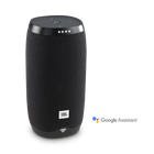 JBL Link 10 - Black - Voice-activated portable speaker - Hero