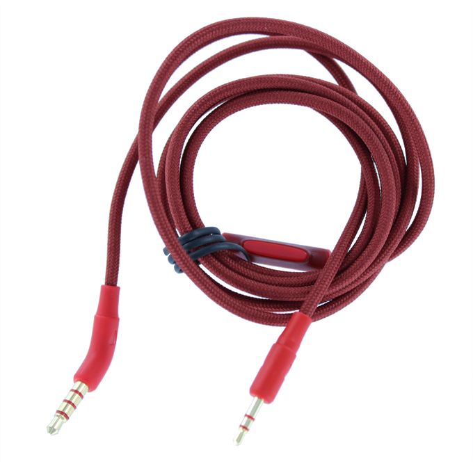 Audio cable, E35 E45BT E55 - Red - Audio cable 130 cm - Hero image number null