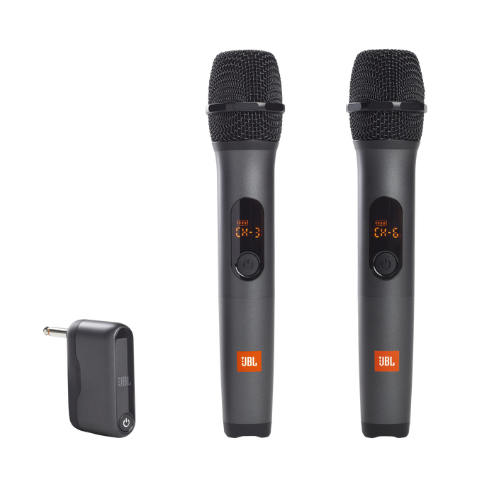 JBL Wireless Microphone Set - Black - Wireless two microphone system - Hero image number null