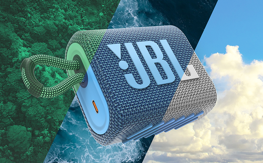 JBL Go 3 Eco Miljøvenlige genbrugsmaterialer og emballage - Image